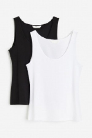 Lot de 2 débardeurs en coton 8.99 €