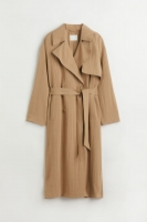 HM  Trench-coat à double boutonnage