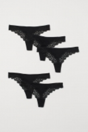 HM  Lot de 5 culottes Thong