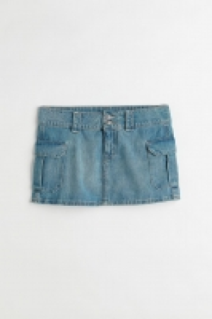 HM  Jupe saharienne en jean