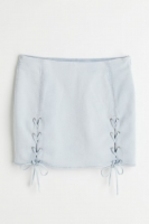 Jupe en denim avec détail lacé 9.99 €