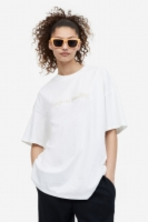 HM  T-shirt oversize avec motif