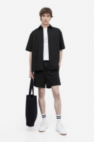 HM  Short Relaxed Fit en mesh