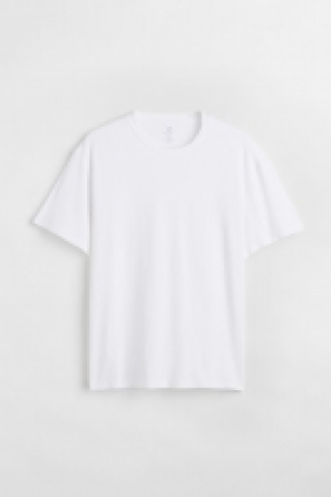 HM  T-shirt Regular Fit en coton côtelé