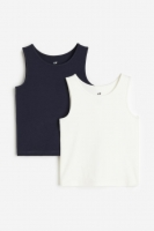 Lot de 2 débardeurs en coton 7.99 €
