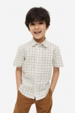 HM  Chemise à manches courtes en coton
