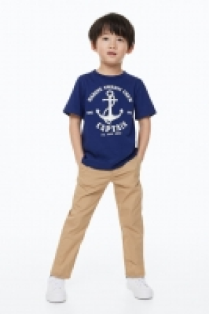 HM  Chino Relaxed Fit en coton