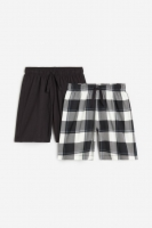 HM  Lot de 2 shorts de pyjama