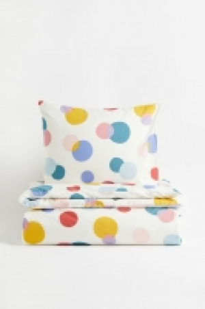 HM  Parure de couette lit simple en coton