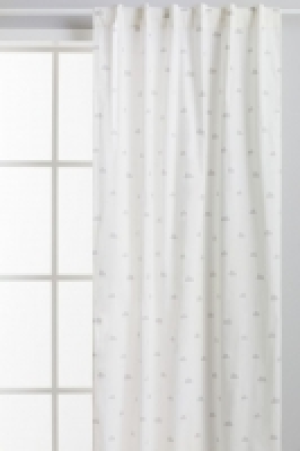 Lot de 2 rideaux en coton à motif 19.99 €