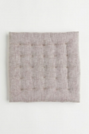 HM  Coussin dassise en lin mélangé