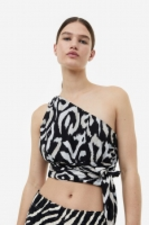 HM  Crop top asymétrique