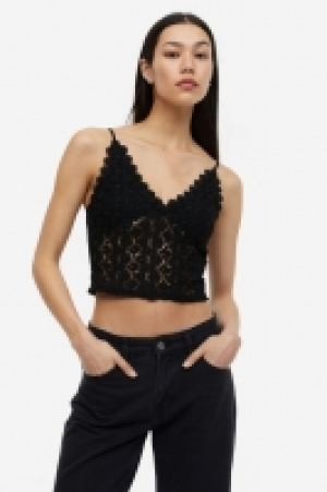 Crop top en dentelle 10.99 €