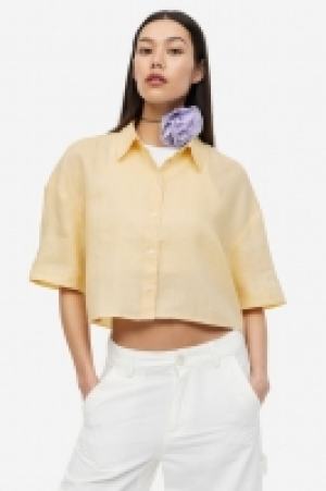 HM  Chemise oversize en lin