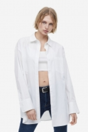 Chemise oversize en popeline 14.99 €