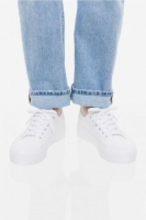 HM  Sneakers façon crochet avec semelle à plateforme