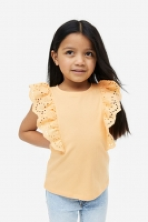 HM  Top avec broderie anglaise