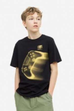 HM  T-shirt imprimé en coton