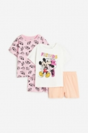 HM  Lot de 2 pyjamas imprimés en coton