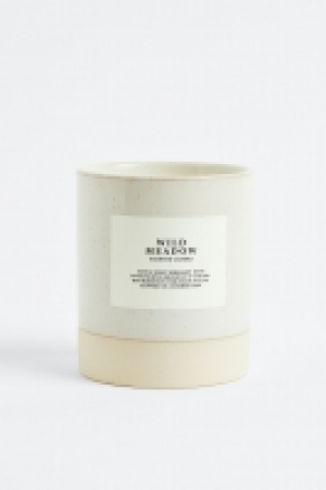 HM  Grand bougie parfumée dans un pot en céramique