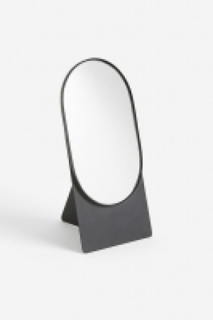 HM  Miroir en métal à poser