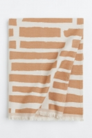 Plaid en tissu jacquard