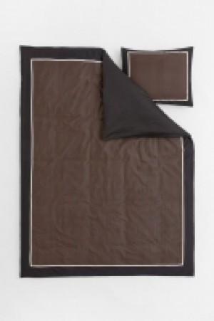 Parure de couette lit simple en satinette de coton