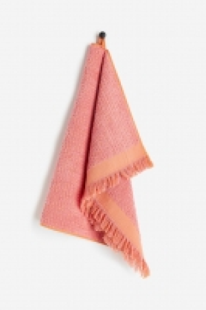 HM  Serviette en coton texturé