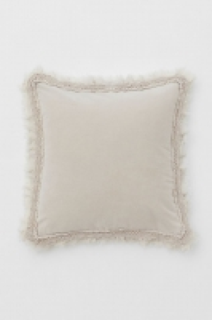 HM  Housse de coussin en velours