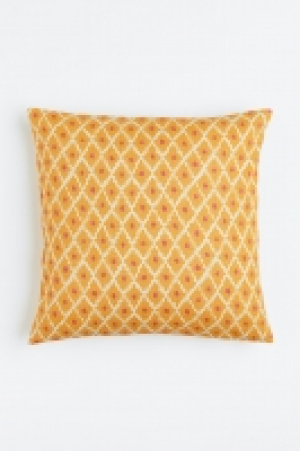 HM  Housse de coussin à motif en coton
