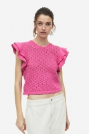 HM  Top en maille pointelle