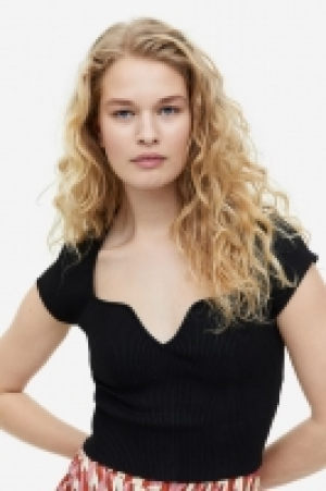 Top en maille côtelée 7.99 €