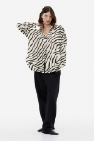HM  Blouse oversize en satin