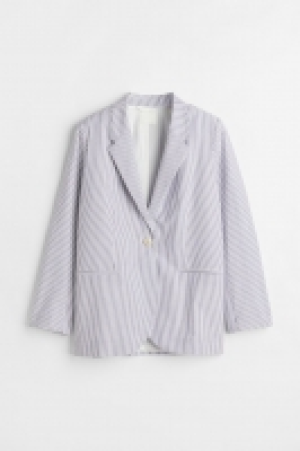 HM  Blazer à fermeture droite