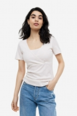 MAMA Lot de 2 tops dallaitement en pointelle