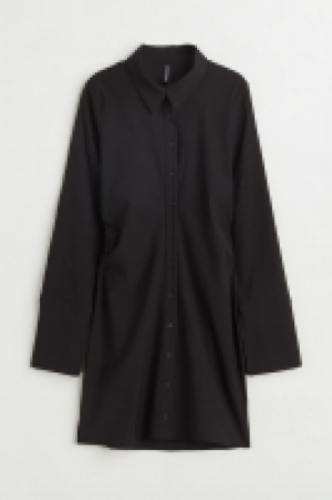 HM  Robe chemise en twill
