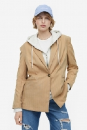 Blazer oversize en twill 12.99 €