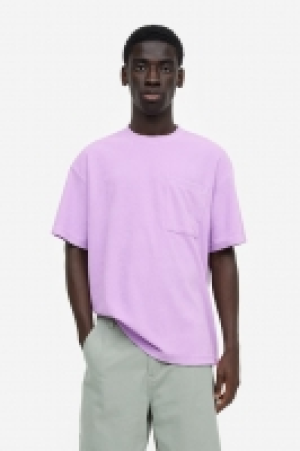T-shirt Relaxed Fit en tissu éponge