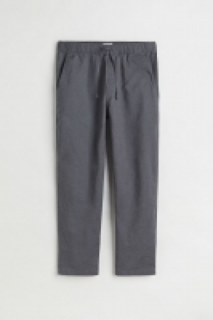 HM  Pantalon jogger en lin mélangé Relaxed Fit