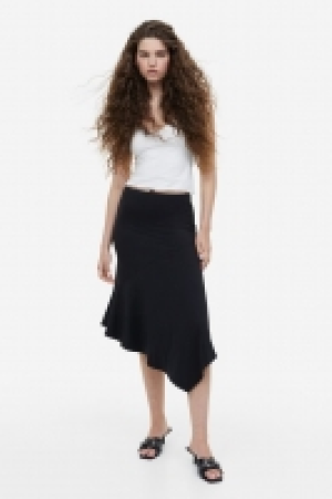 Jupe asymétrique en jersey
