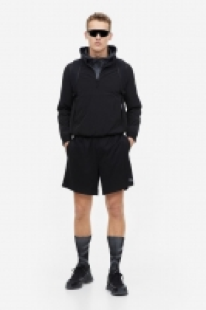 HM  Sweat de sport en textile DryMove avec col zippé