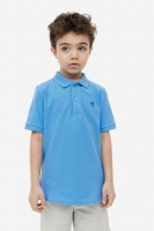 Polo en piqué de coton