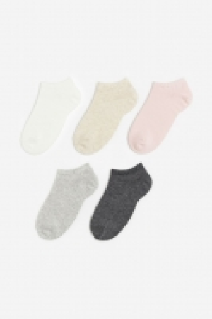 HM  Lot de 5 paires de chaussettes invisibles