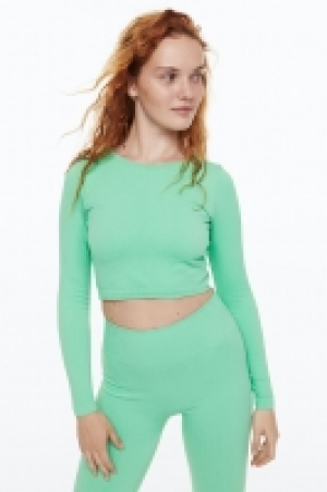 HM  Crop top de sport sans coutures