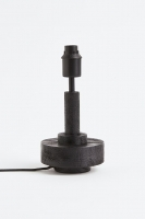 HM  Petit pied de lampe en bois tourné
