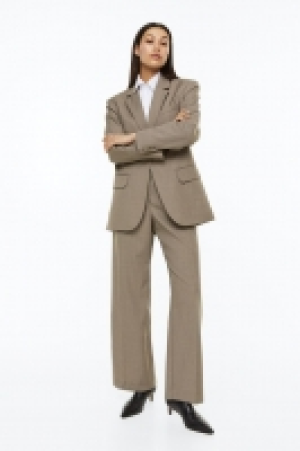 HM  Pantalon habillé en laine mélangée
