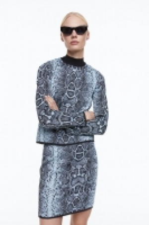 Pull en maille jacquard