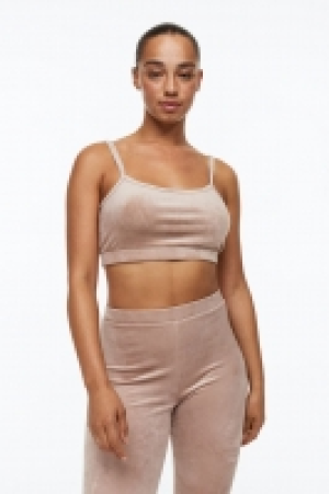 Crop top en velours 3.99 €