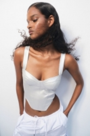 Top bustier court