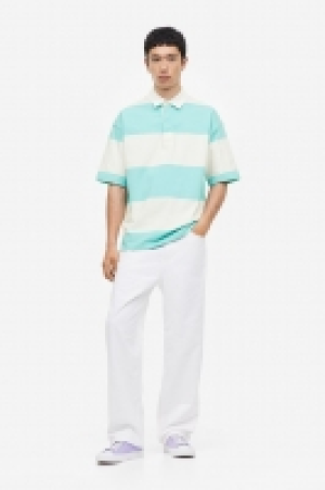 Polo de rugby Oversized Fit avec manches courtes